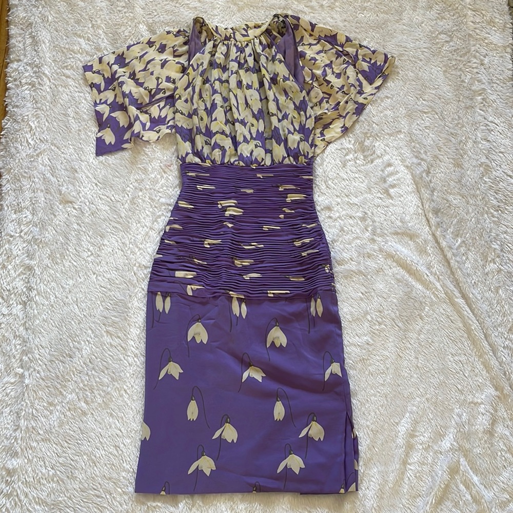 Silk Valentino Dress Size Small